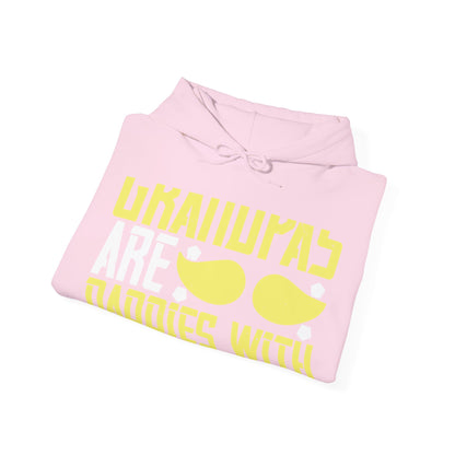 Grandpas are daddies with extra practice-02 — Unisex Heavy Blend Hoodie (G18500)