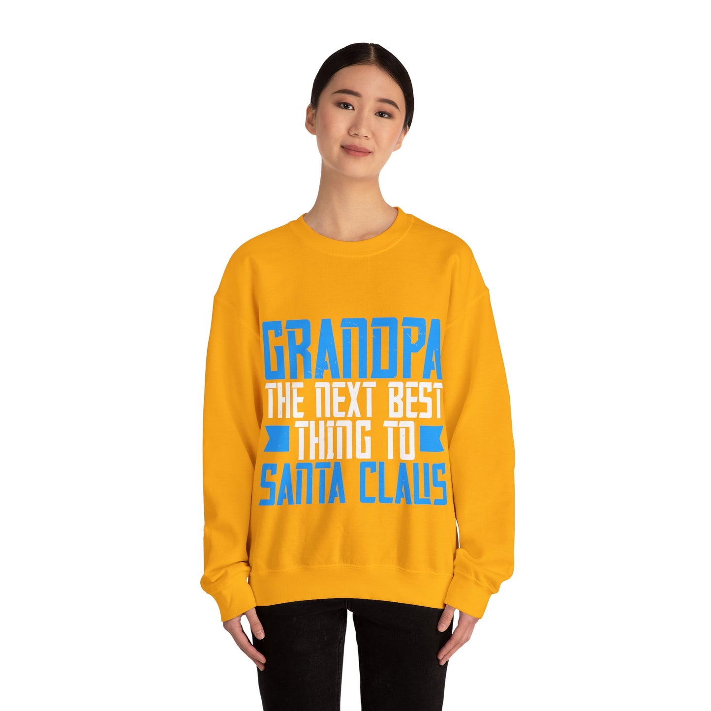 grandpa Santa Claus-01 — Unisex Heavy Blend Crewneck (G18000)