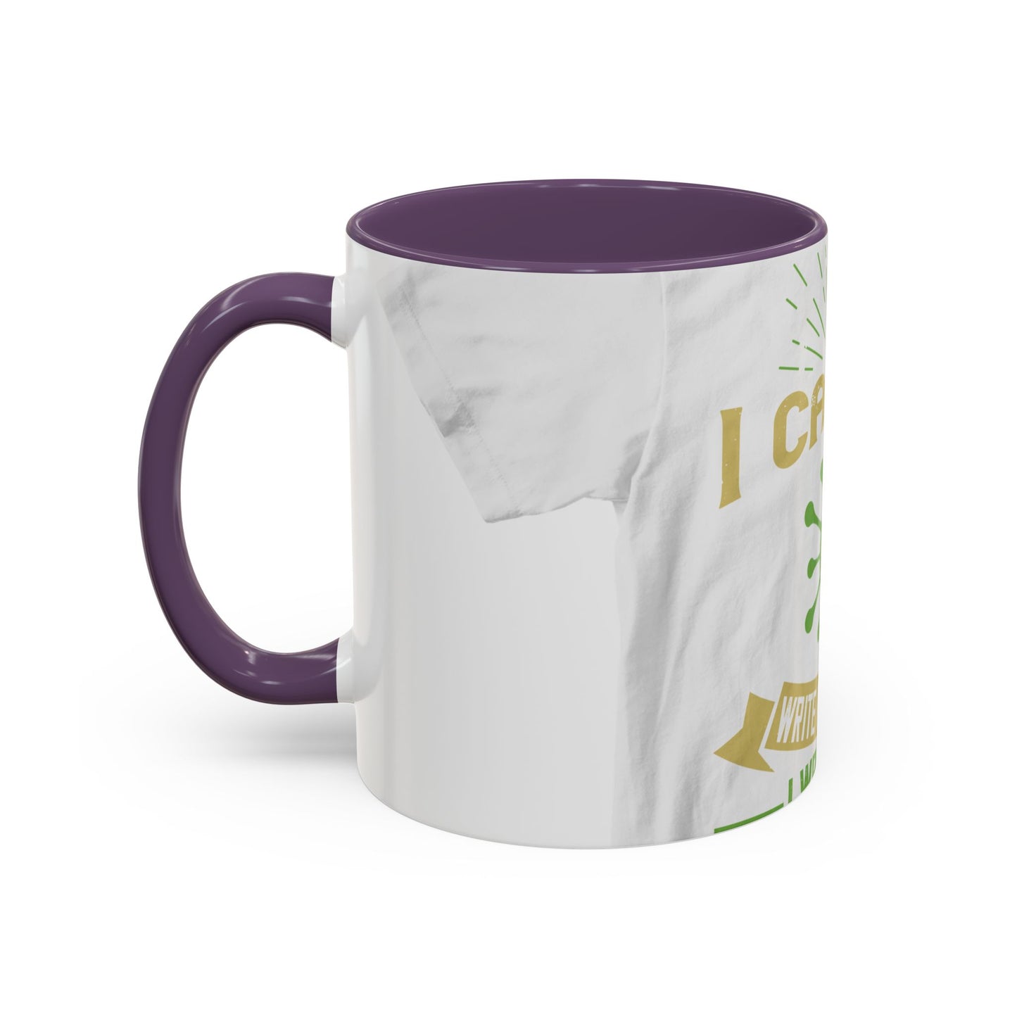 I cannot write in isolation. I write with people around me — Accent Mug 11/15oz