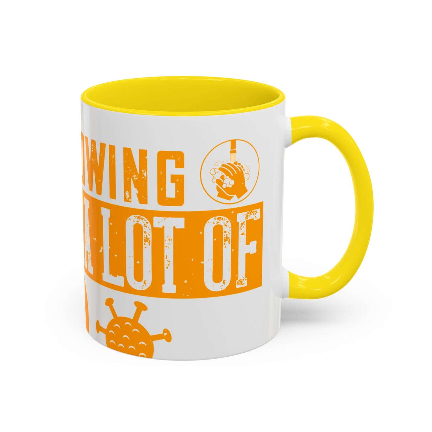 Keep those creative juices flowing. You have a lot of time on your hands!-01 — Accent Mug 11/15oz
