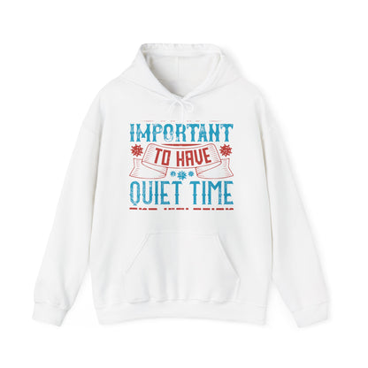It's important to have quiet time and isolation-01 — Unisex Heavy Blend Hoodie (G18500)