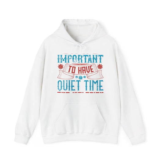 It's important to have quiet time and isolation-01 — Unisex Heavy Blend Hoodie (G18500)