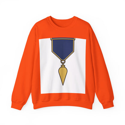 Junior Warden -JW - white bg — Unisex Heavy Blend Crewneck (G18000)