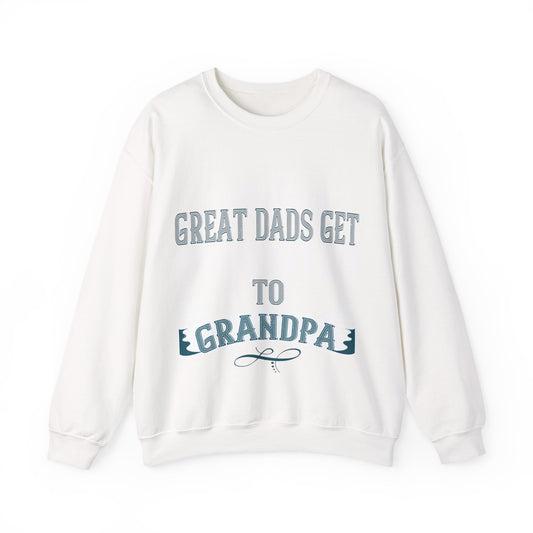 Great dads get promoted to grandpa-2 — Unisex Heavy Blend Crewneck (G18000)