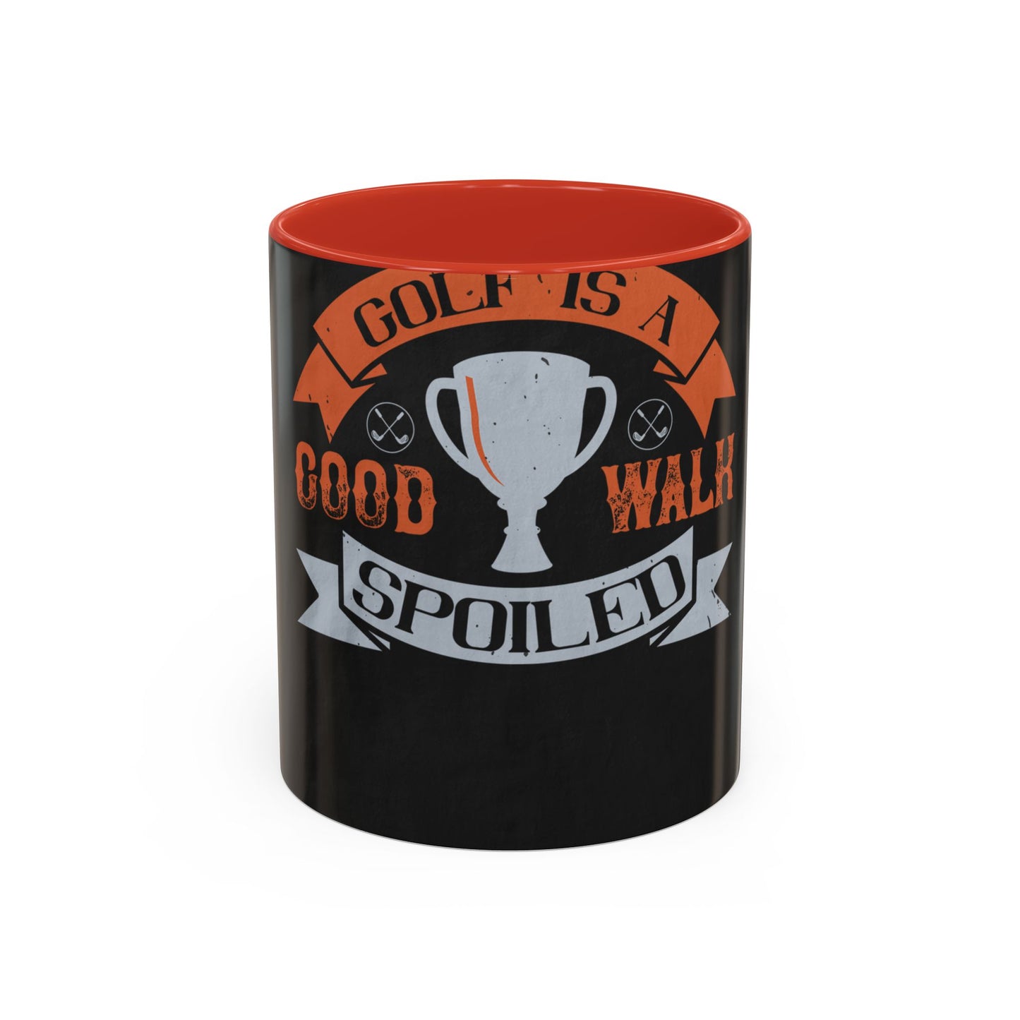 Golf is a good walk spoiled — Accent Mug 11/15oz