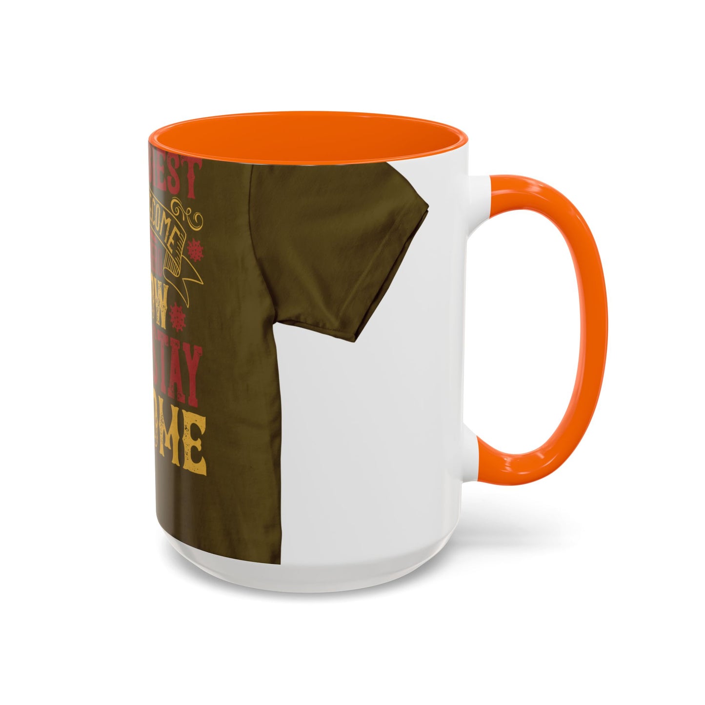 The easiest way to become a superhero is NOW! Just Stay At Home — Accent Mug 11/15oz