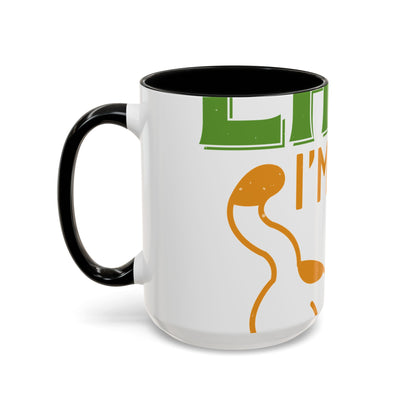 iΓÇÖm not lazy iΓÇÖm in quarantine-01 — Accent Mug 11/15oz