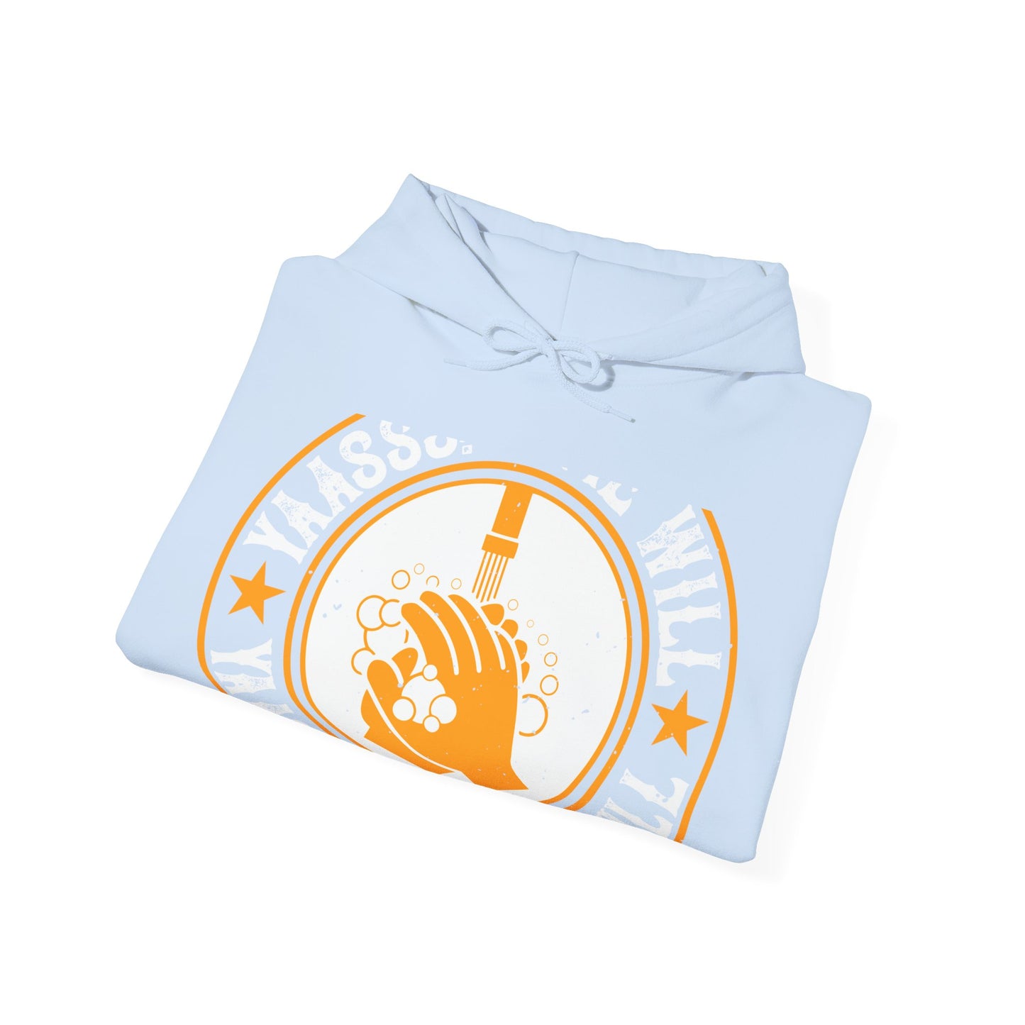 Yaasss Time will heal everything-01 — Unisex Heavy Blend Hoodie (G18500)