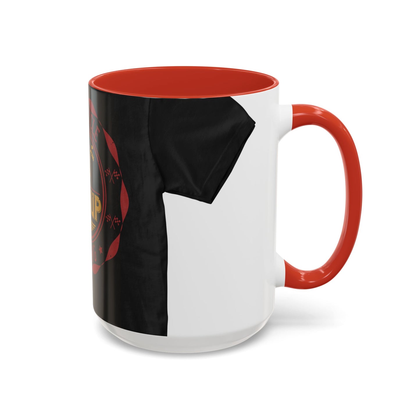 motorcycle group riding — Accent Mug 11/15oz