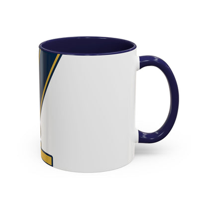 Junior Warden JW-- the plumb — Accent Mug 11/15oz