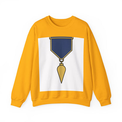 Junior Warden -JW - white bg — Unisex Heavy Blend Crewneck (G18000)