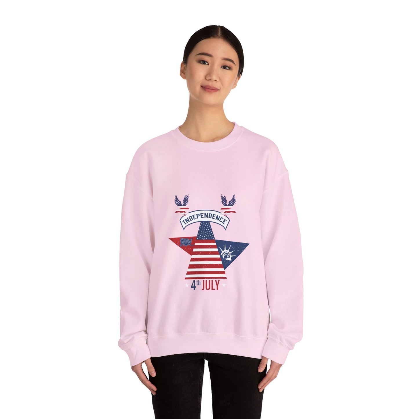 Fourth of july (48) — Unisex Heavy Blend Crewneck (G18000)