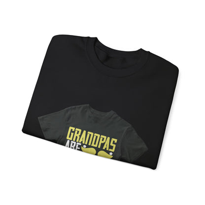 Grandpas are daddies with extra practice-2 — Unisex Heavy Blend Crewneck (G18000)