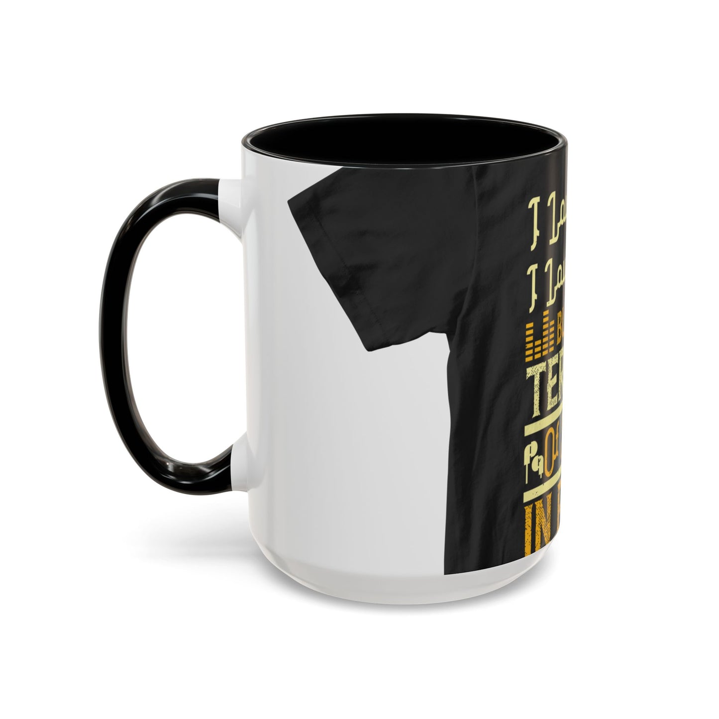 I love music, I love to sing, but I am terrified of singing in public — Accent Mug 11/15oz