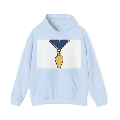 Junior Warden -JW - white bg — Unisex Heavy Blend Hoodie (G18500)