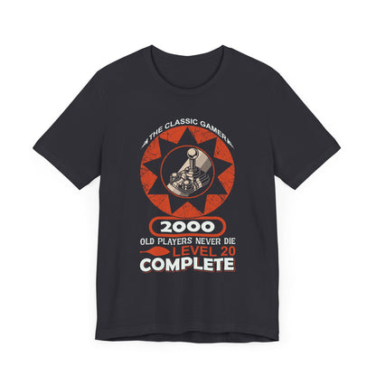The Classic Gamer 2000 T-shirt, Game Lover Tshirt, Game Shirt, Unisex Shirt, Crewneck Shirt, Short Sleeve Tee, Gift for Him, Gift for Her