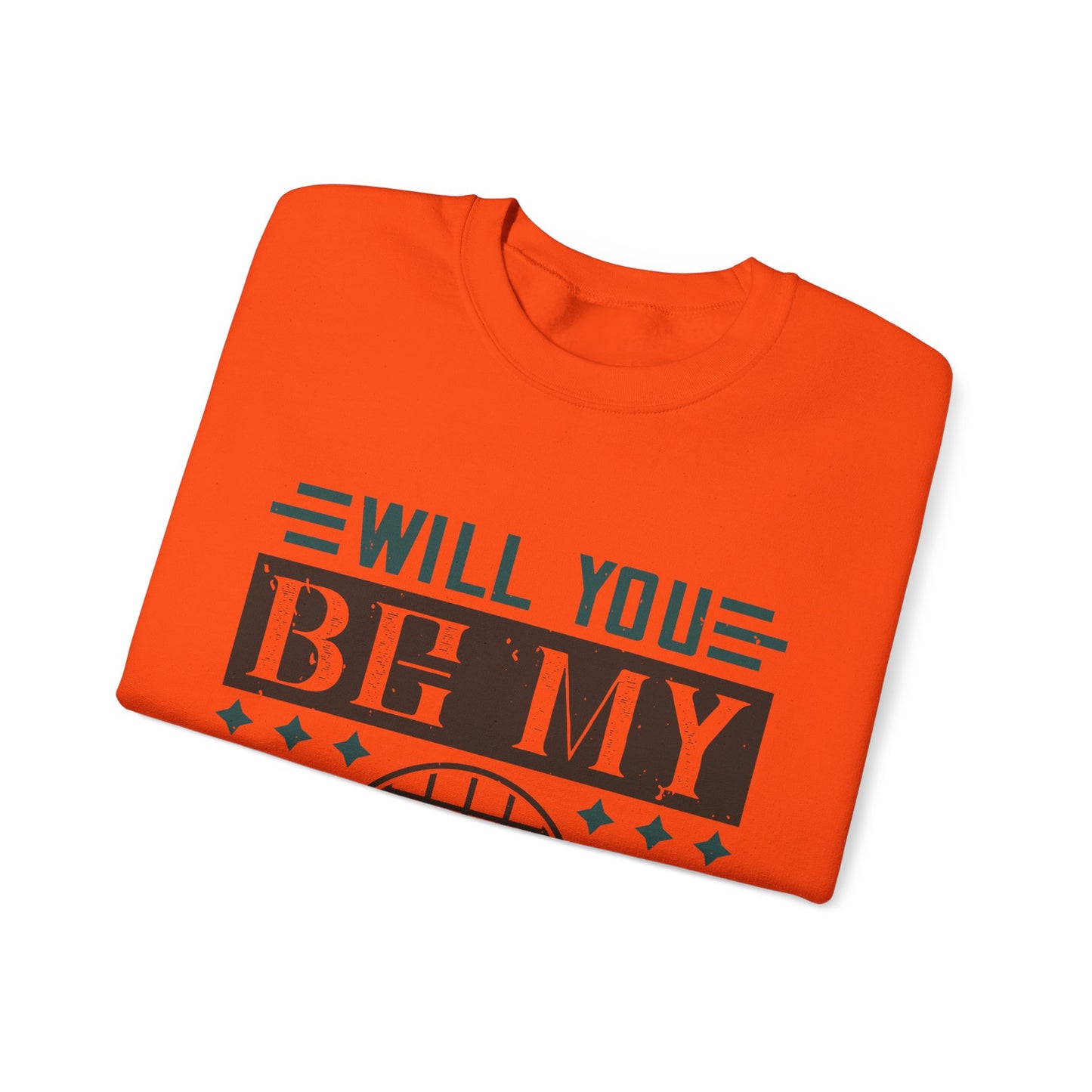 will you be my quarantine-01 — Unisex Heavy Blend Crewneck (G18000)