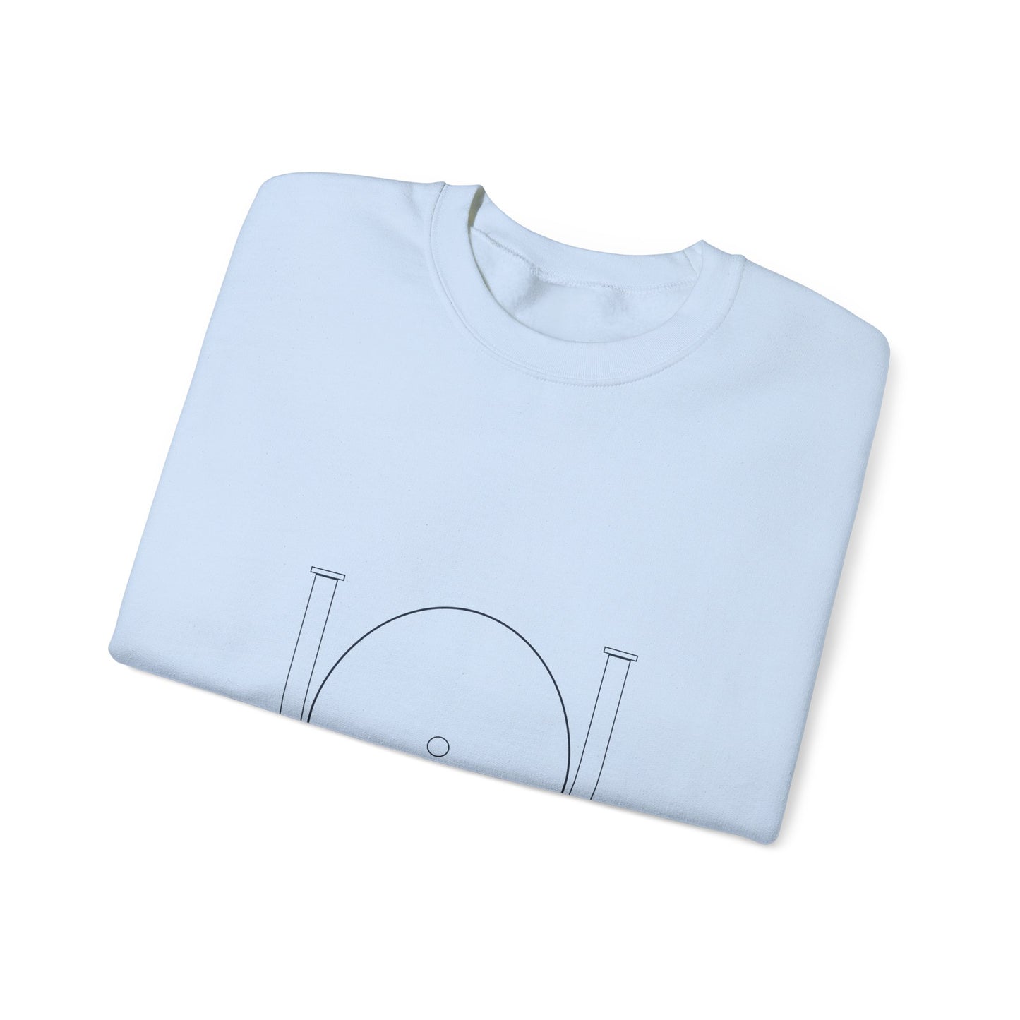 Masonic_Pillars_Crest_5400 — Unisex Heavy Blend Crewneck (G18000)