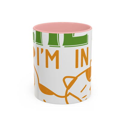 iΓÇÖm not lazy iΓÇÖm in quarantine-01 — Accent Mug 11/15oz