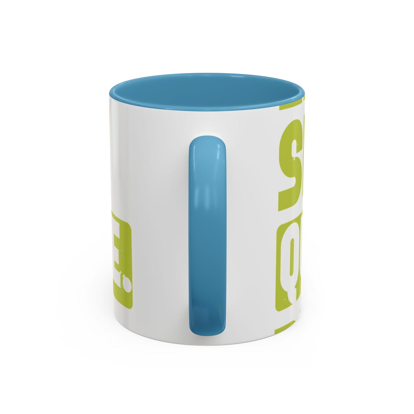 eat sleep quarantine repeat-01 — Accent Mug 11/15oz