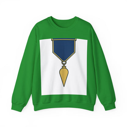 Junior Warden -JW - white bg — Unisex Heavy Blend Crewneck (G18000)