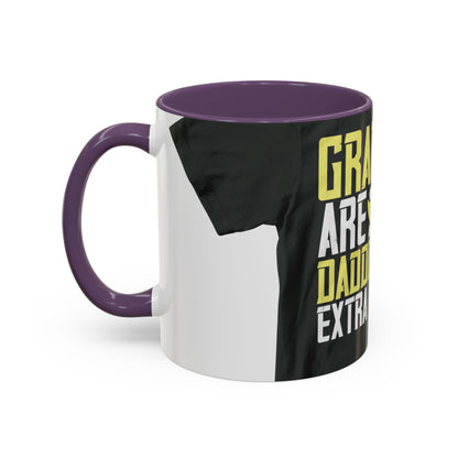 Grandpas are daddies with extra practice-2 — Accent Mug 11/15oz