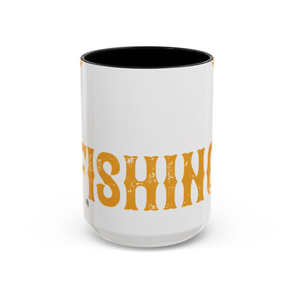 father and son fishing partners  for life-01 — Accent Mug 11/15oz