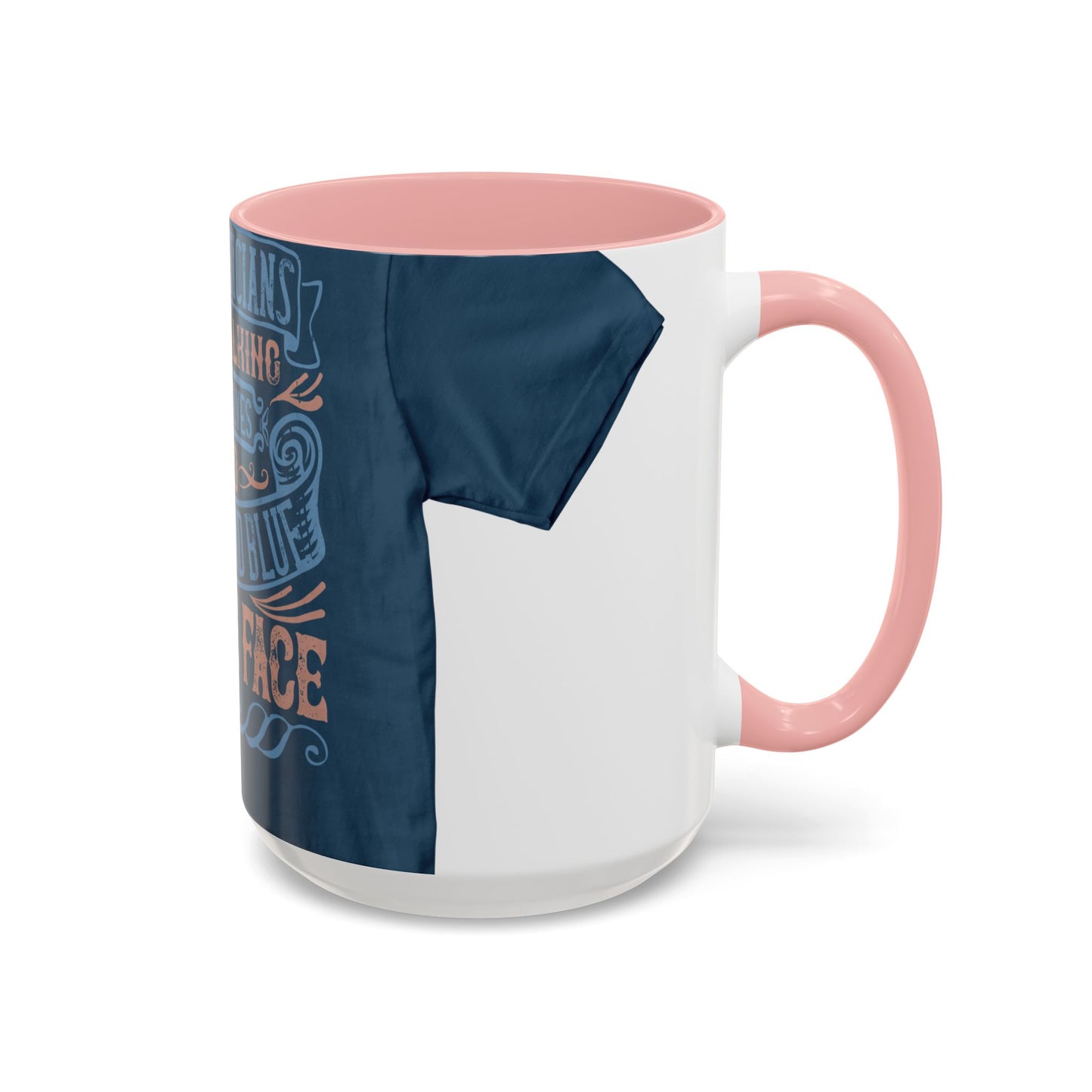The politicians were talking themselves red, white and blue in the face — Accent Mug 11/15oz