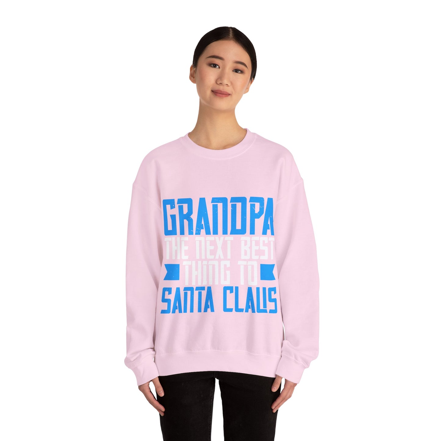 grandpa Santa Claus-01 — Unisex Heavy Blend Crewneck (G18000)