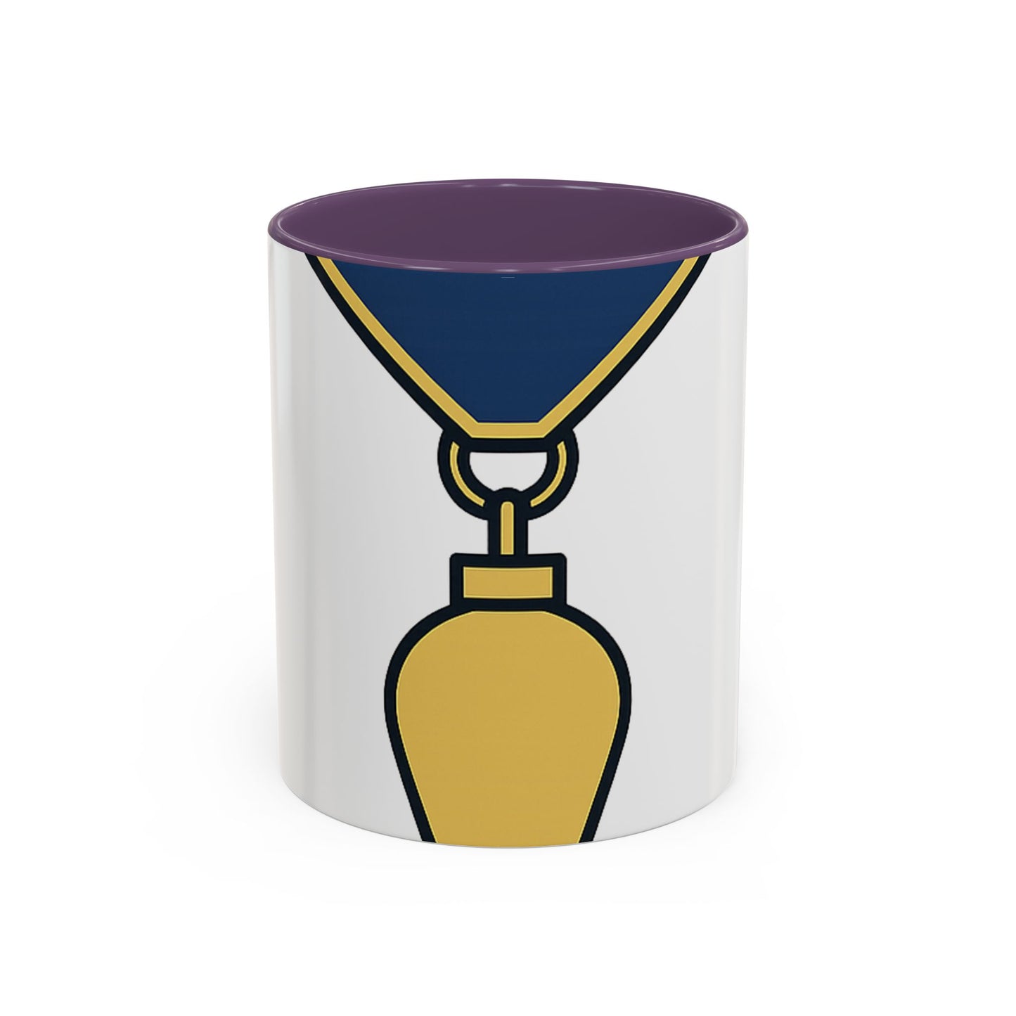 Junior Warden -JW - white bg — Accent Mug 11/15oz