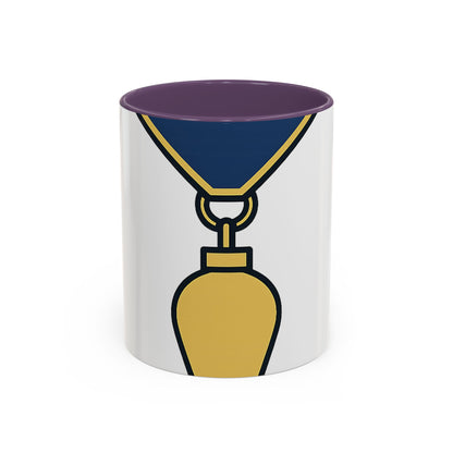 Junior Warden -JW - white bg — Accent Mug 11/15oz