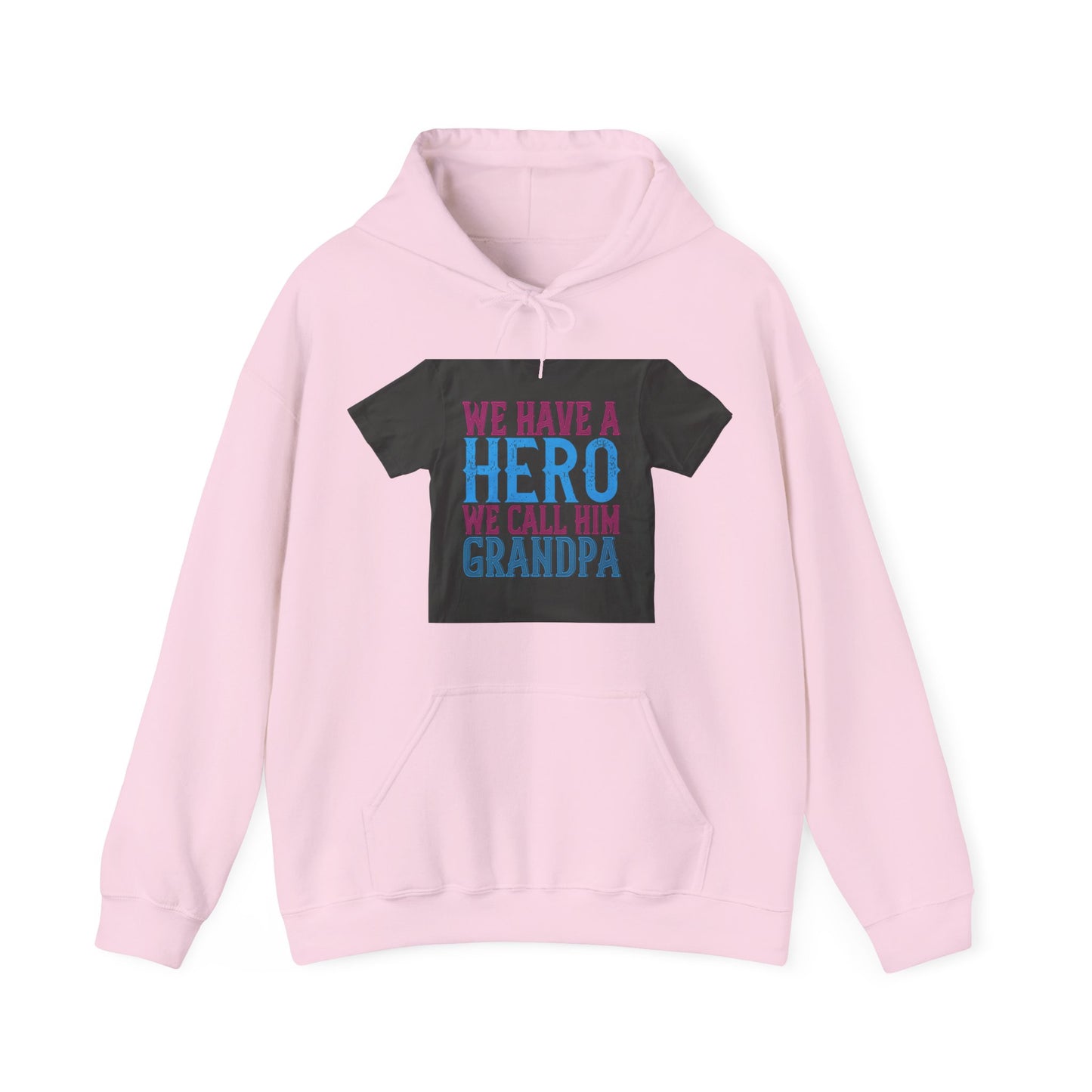 We have a hero, we call him grandpa-02 — Unisex Heavy Blend Hoodie (G18500)