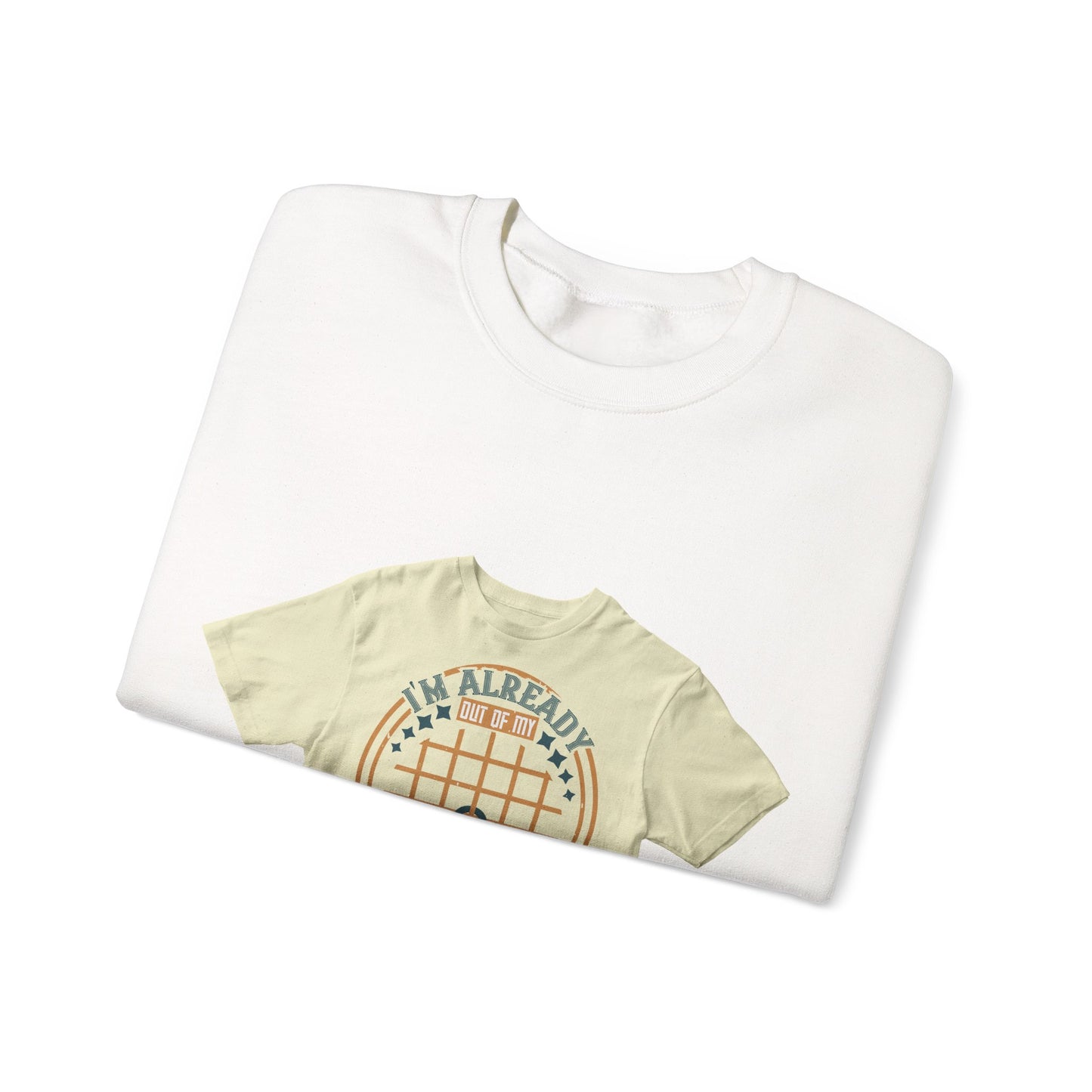 i'm already out of my quarantine snacks — Unisex Heavy Blend Crewneck (G18000)