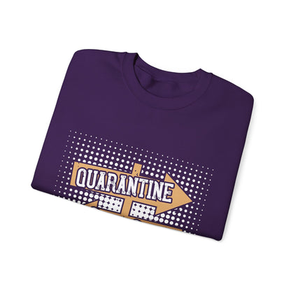 quarantine plans-01 — Unisex Heavy Blend Crewneck (G18000)