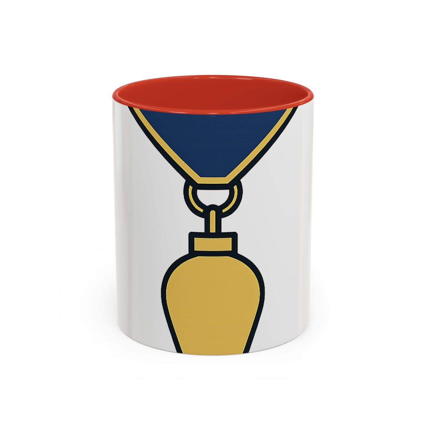 Junior Warden -JW - white bg — Accent Mug 11/15oz