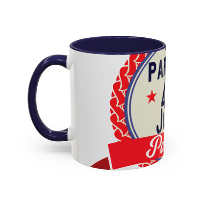 Fourth of july (40) — Accent Mug 11/15oz