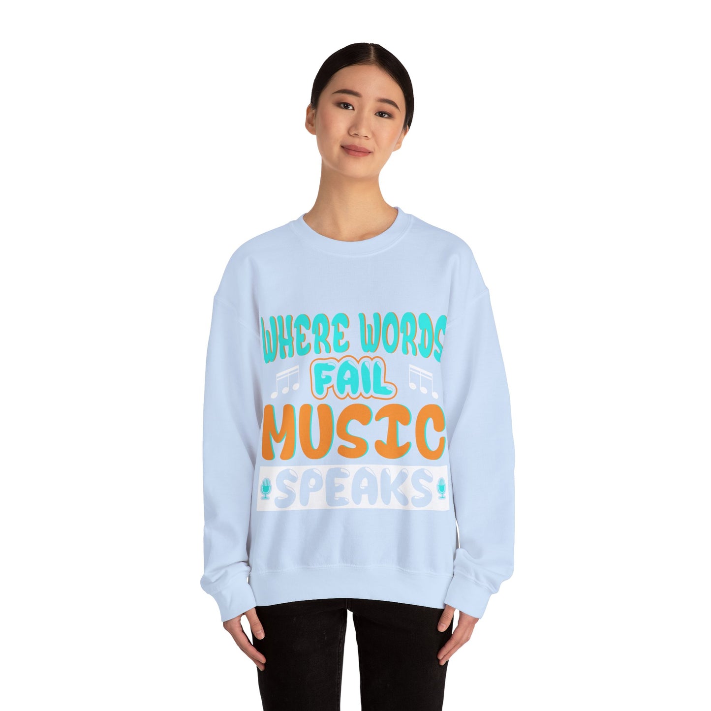 Music (28) — Unisex Heavy Blend Crewneck (G18000)