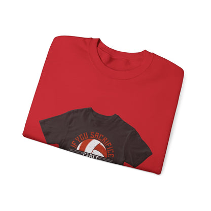 If you sacrifice early, youΓÇÖll win late-0 — Unisex Heavy Blend Crewneck (G18000)