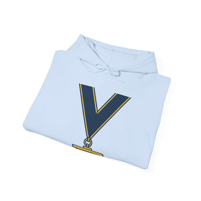 Junior Warden JW-- the plumb — Unisex Heavy Blend Hoodie (G18500)