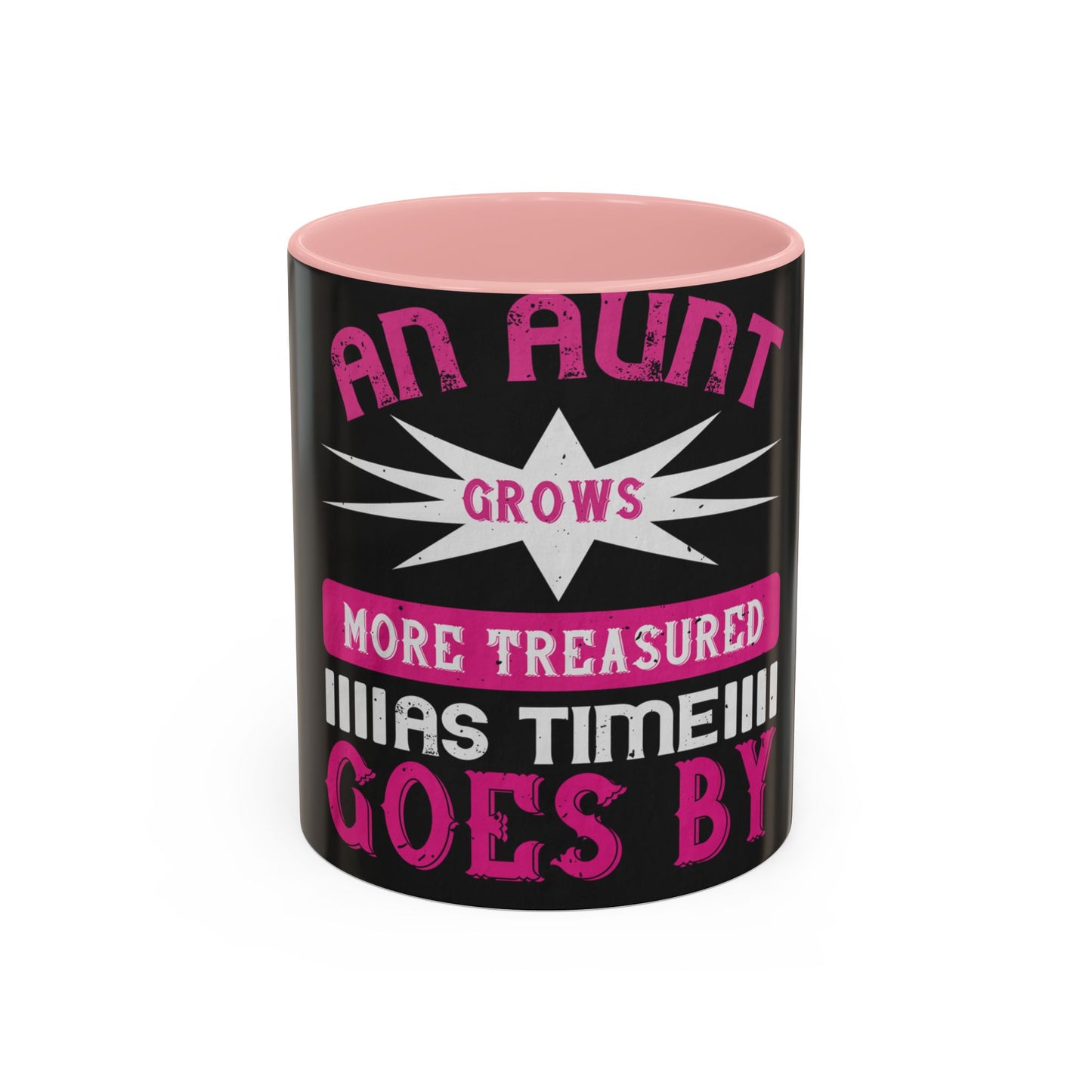 An aunt grows more treasured as time goes by — Accent Mug 11/15oz