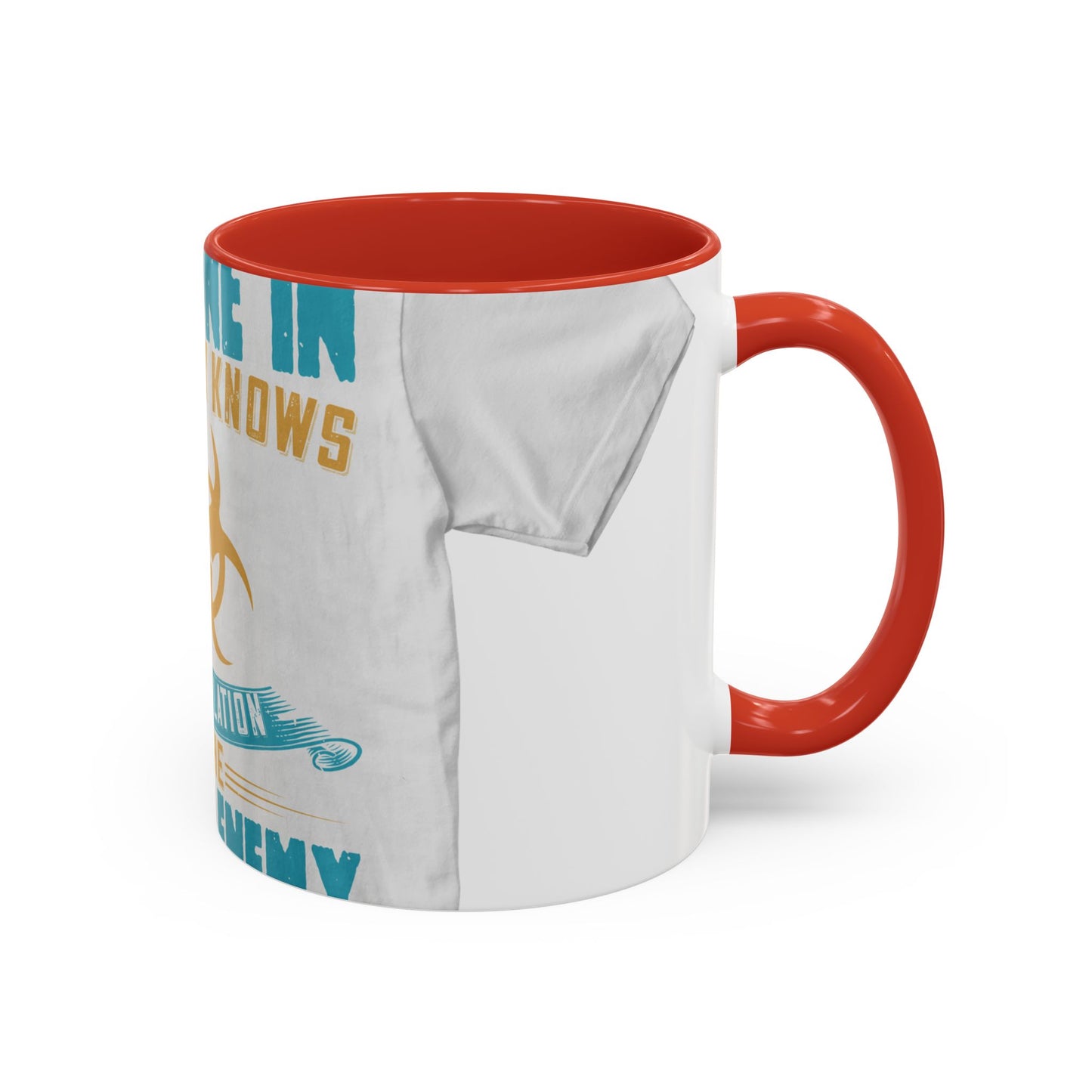 Anyone in recovery knows that isolation is the biggest enemy — Accent Mug 11/15oz