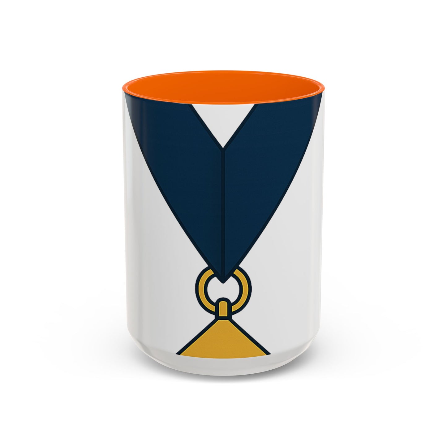 Senior Warden SW  the level — Accent Mug 11/15oz