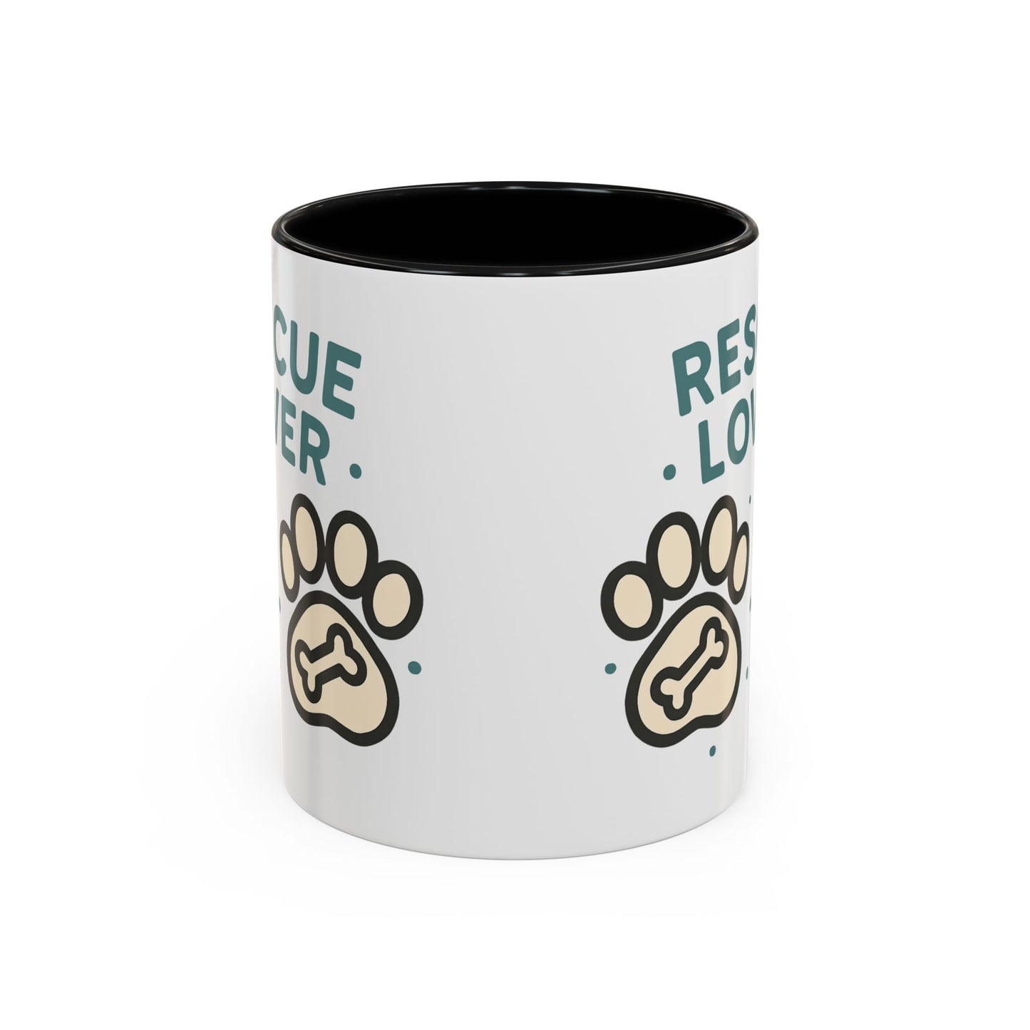 Rescue Lover Coffee Mug, Pet Owner Gift, Animal Rescue Merchandise, Dog Lover Cup, Rescue Pet Appreciation