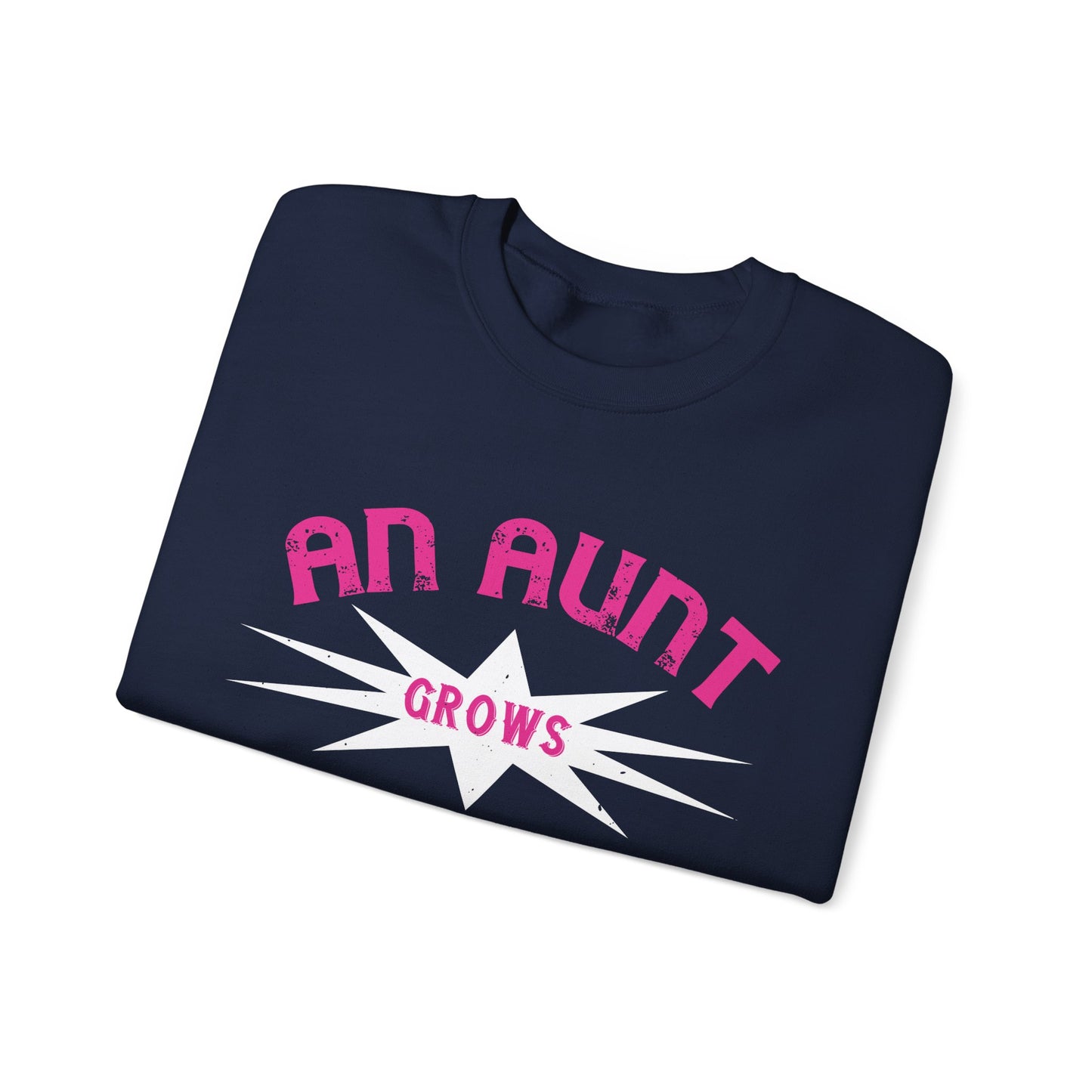 An aunt grows more treasured as time goes by-01 — Unisex Heavy Blend Crewneck (G18000)