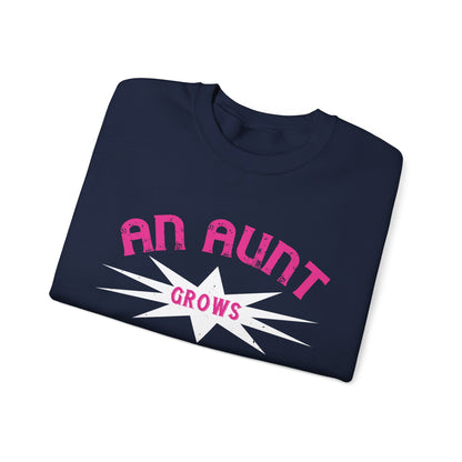 An aunt grows more treasured as time goes by-01 — Unisex Heavy Blend Crewneck (G18000)