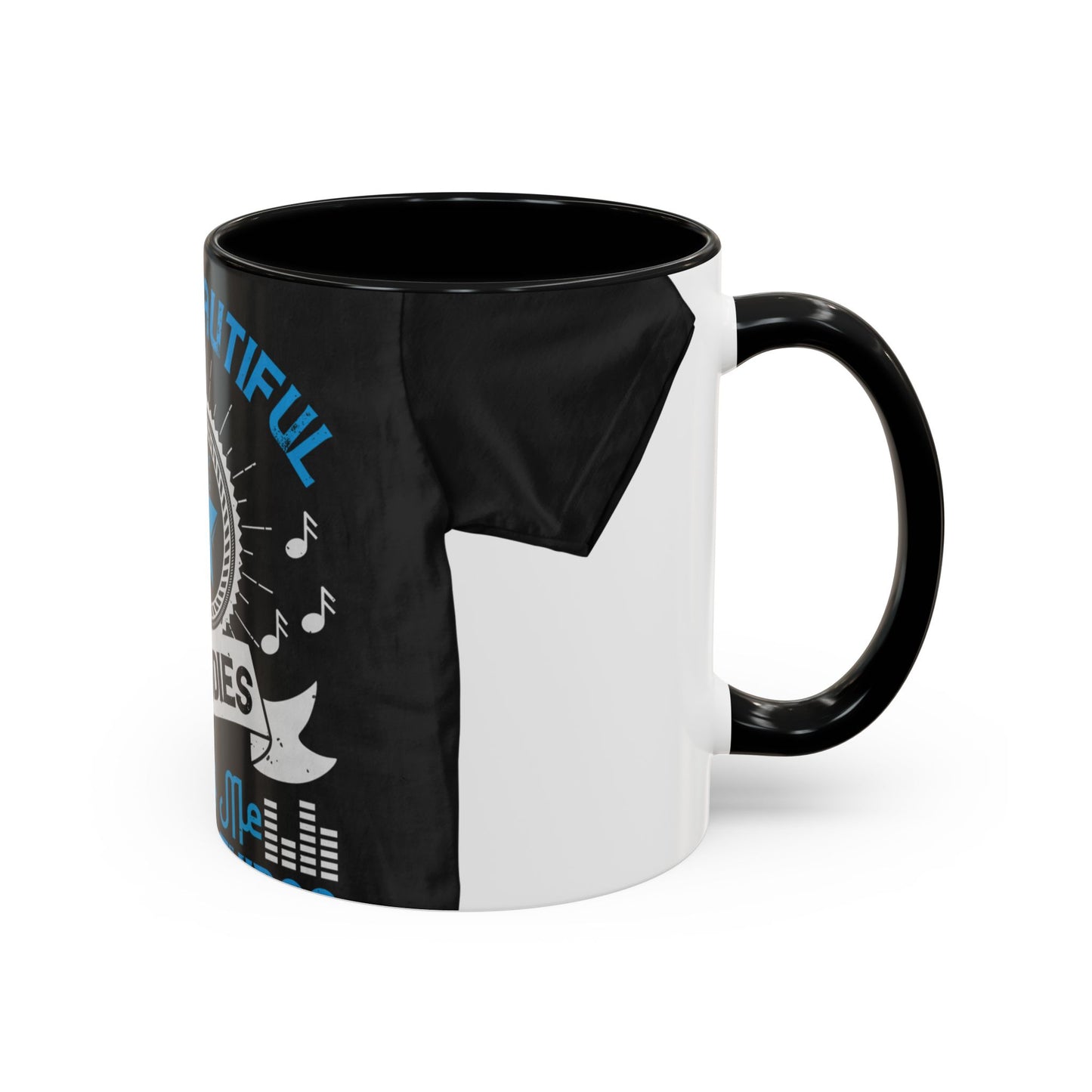 I like beautiful melodies telling me terrible things — Accent Mug 11/15oz