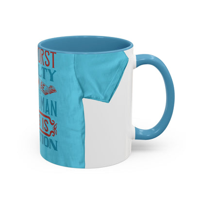 The worst cruelty that can be inflicted on a human being is isolation — Accent Mug 11/15oz