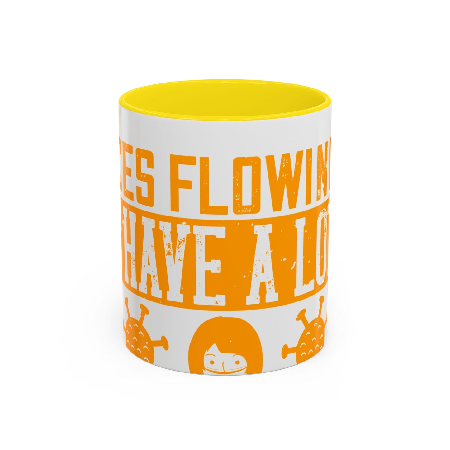 Keep those creative juices flowing. You have a lot of time on your hands!-01 — Accent Mug 11/15oz