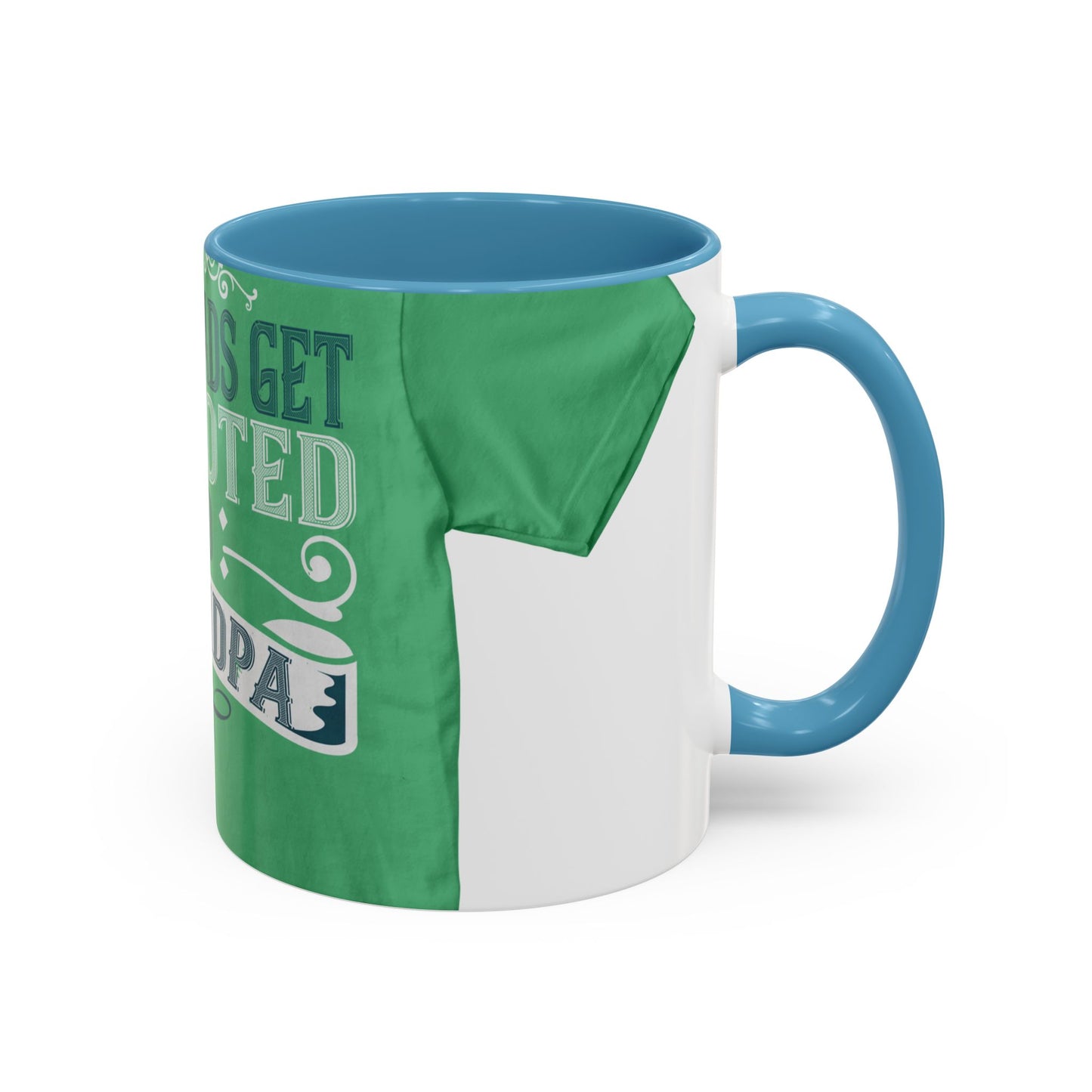 Great dads get promoted to grandpa-02 — Accent Mug 11/15oz