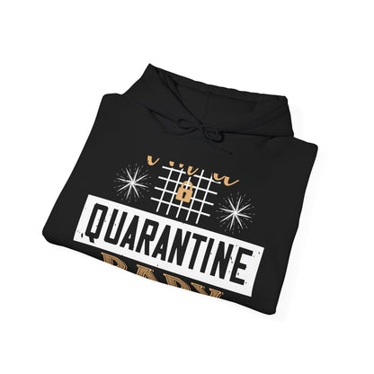 iΓÇÖm quarantine baby-01 — Unisex Heavy Blend Hoodie (G18500)